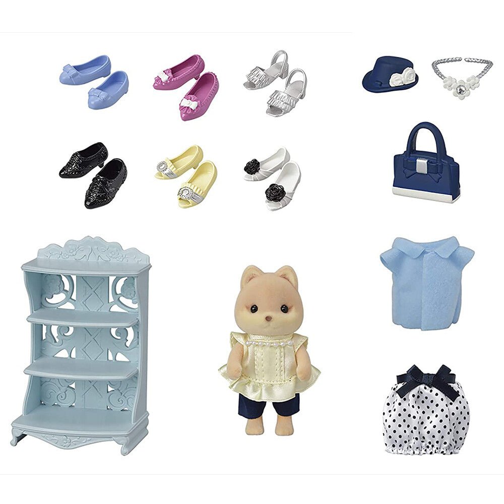 Sylvanian Families Fashion Set Cachorrinha - Colecionavel - Hinoki