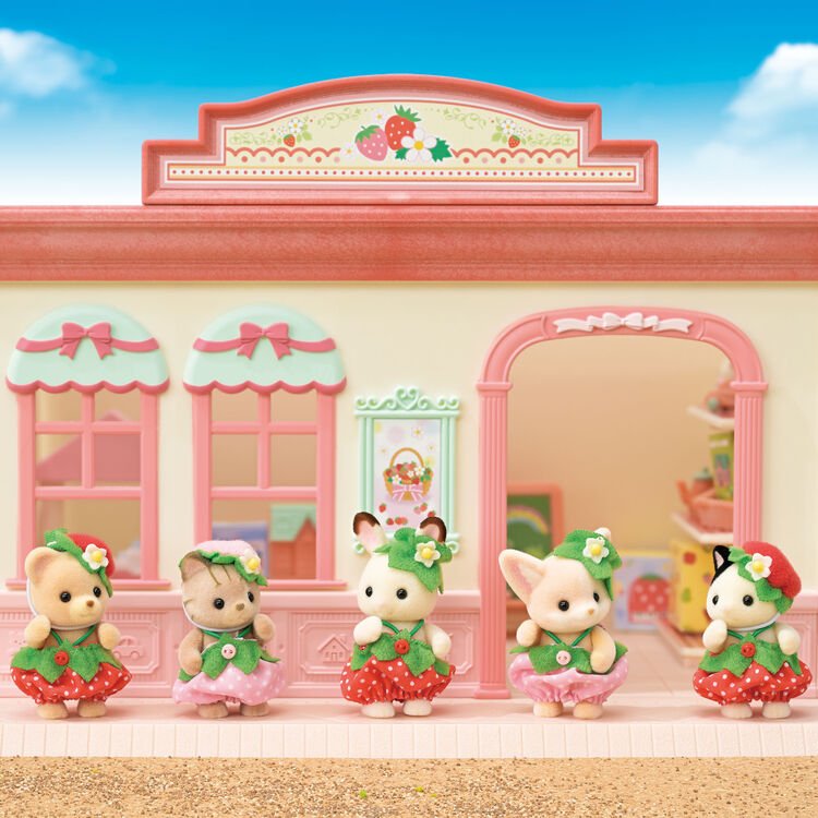 Sylvanian Families Kit Bebes Morango - Colecionavel - Hinoki