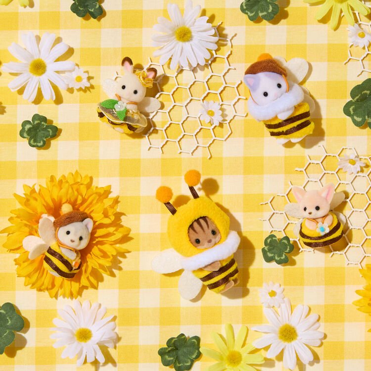 Sylvanian Families Kit Bebes Abelha - Colecionavel - Hinoki