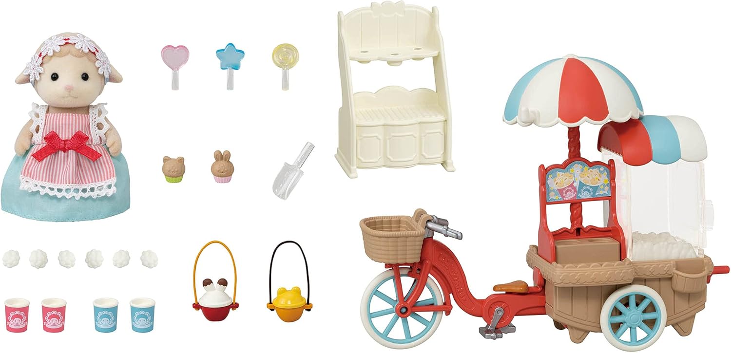 Sylvanian Families Kit Carrinho de Pipoca - Colecionavel - Hinoki