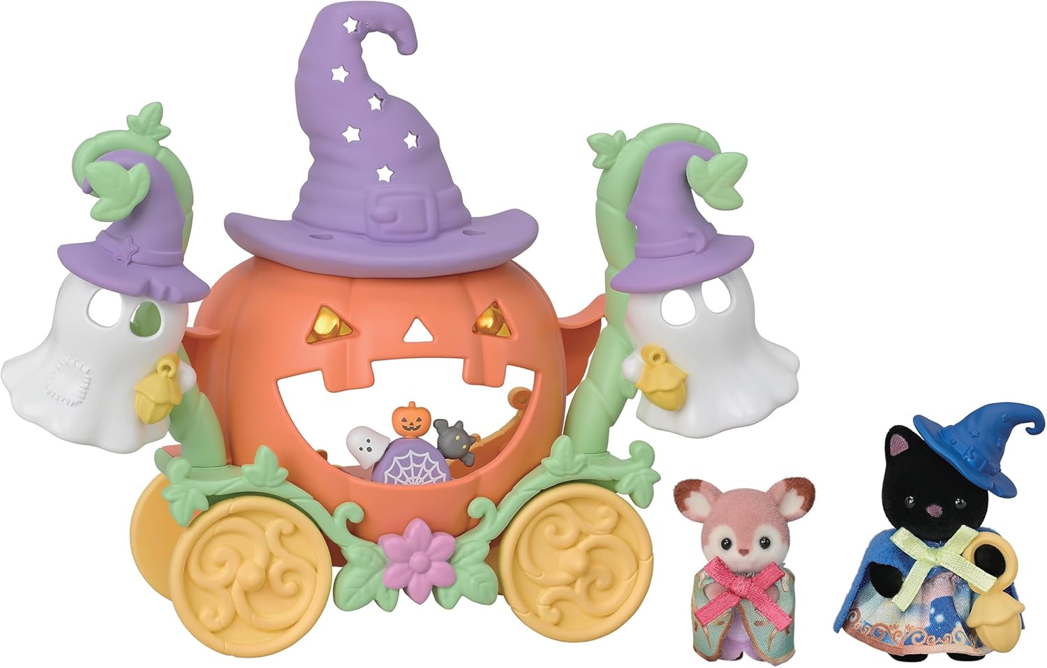 Sylvanian Families Kit Halloween Pumpkin Set - Colecionavel - Hinoki