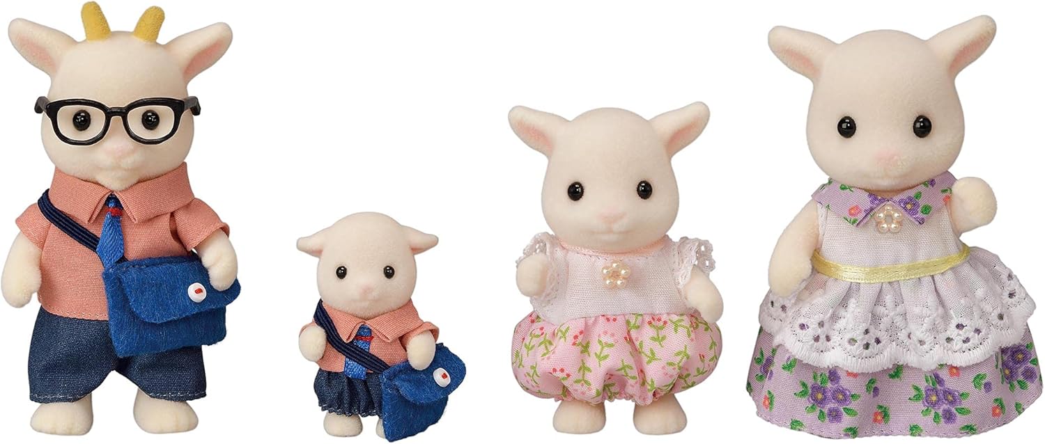 Sylvanian Families Familia das Cabras - Colecionavel - Hinoki