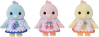 Sylvanian Families Kit Passaros Citricos - Colecionavel - Hinoki