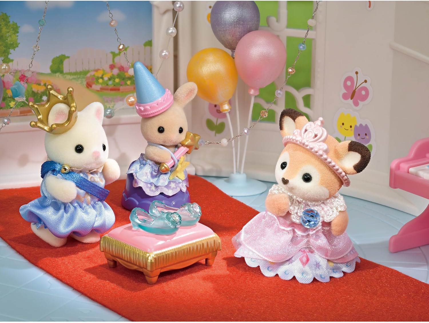 Sylvanian Families Set Jardim da Infancia Sapatinho de Cristal - Colecionavel - Hinoki