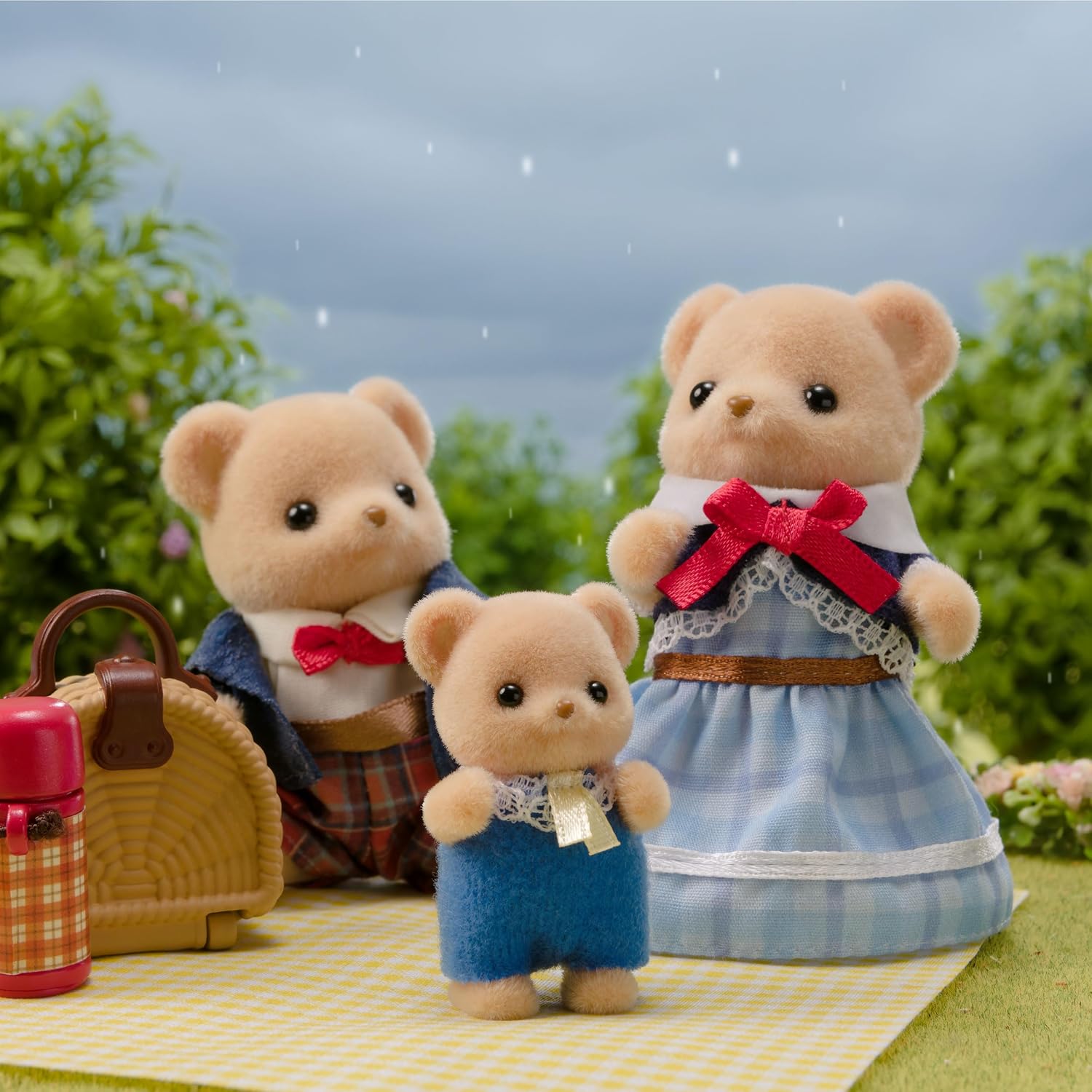 Sylvanian Families Familia dos Ursos Biscoito - Colecionavel - Hinoki