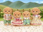 Sylvanian Families Familia dos Poodle - Colecionavel - Hinoki
