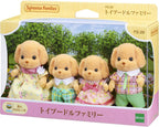 Sylvanian Families Familia dos Poodle - Colecionavel - Hinoki