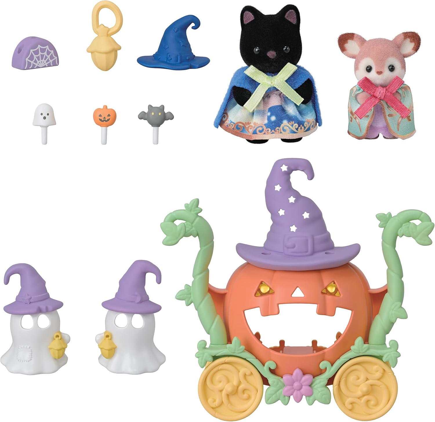 Sylvanian Families Kit Halloween Pumpkin Set - Colecionavel - Hinoki