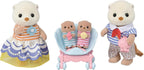 Sylvanian Families Familia das Lontras - Colecionavel - Hinoki