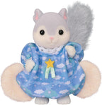 Sylvanian Families Familia do Esquilo Voador - Colecionavel - Hinoki