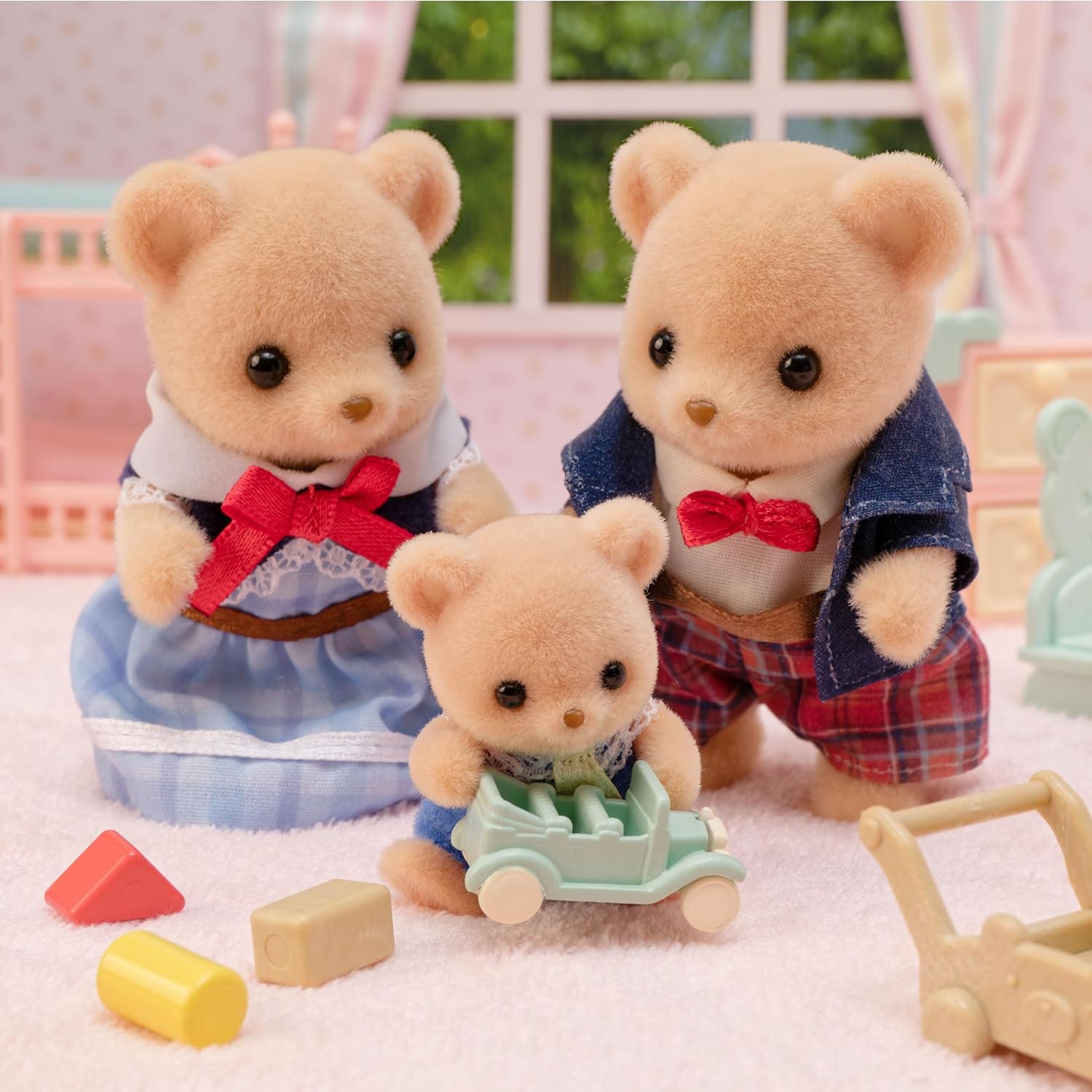 Sylvanian Families Familia dos Ursos Biscoito - Colecionavel - Hinoki