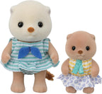 Sylvanian Families Set Lontras Vao a Praia - Colecionavel - Hinoki