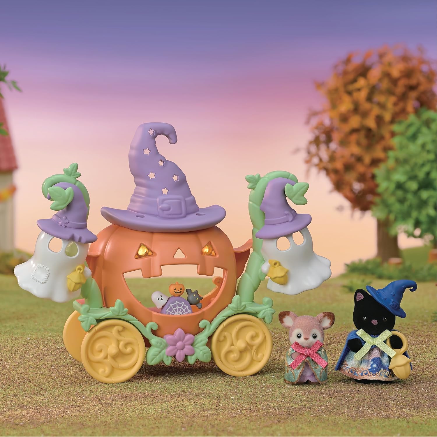 Sylvanian Families Kit Halloween Pumpkin Set - Colecionavel - Hinoki