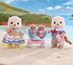 Sylvanian Families Familia das Lontras - Colecionavel - Hinoki