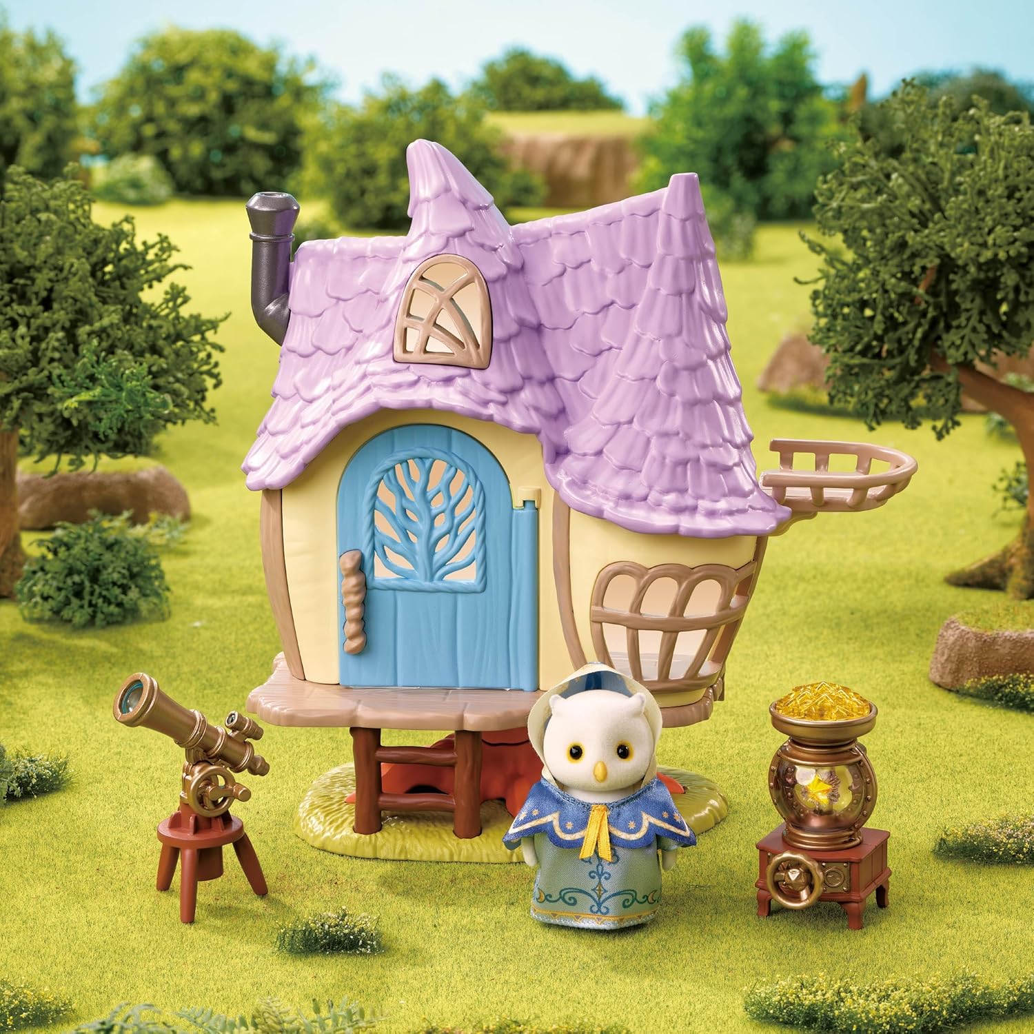 Sylvanian Families Little Tales Collection Casa das Estrelas da Coruja - Colecionavel - Hinoki