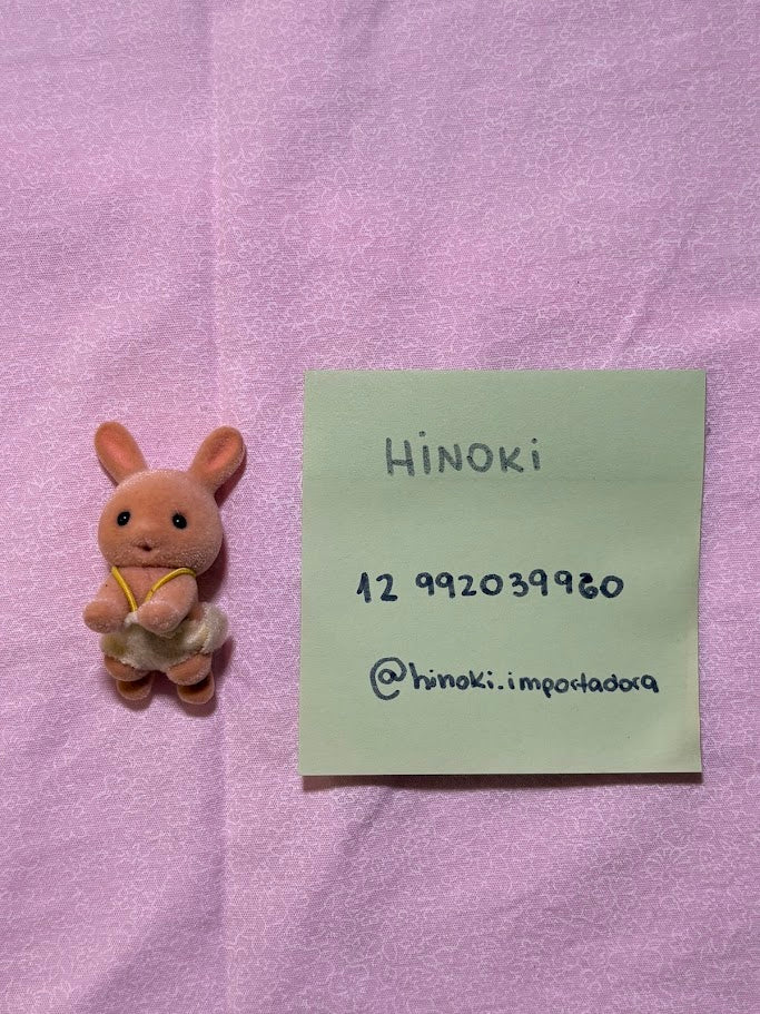Sylvanian Families Coelho de Leite Bebe - Colecionavel - Hinoki