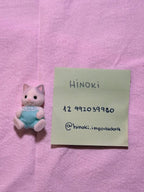Sylvanian Families Bebe Gato Malhado Azul - Colecionavel - Hinoki