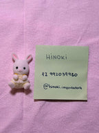 Sylvanian Families Bebe Coelho de Neve - Colecionavel - Hinoki