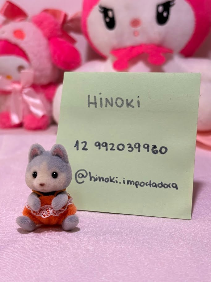 Sylvanian Families Lobo Bebe - Colecionavel - Hinoki