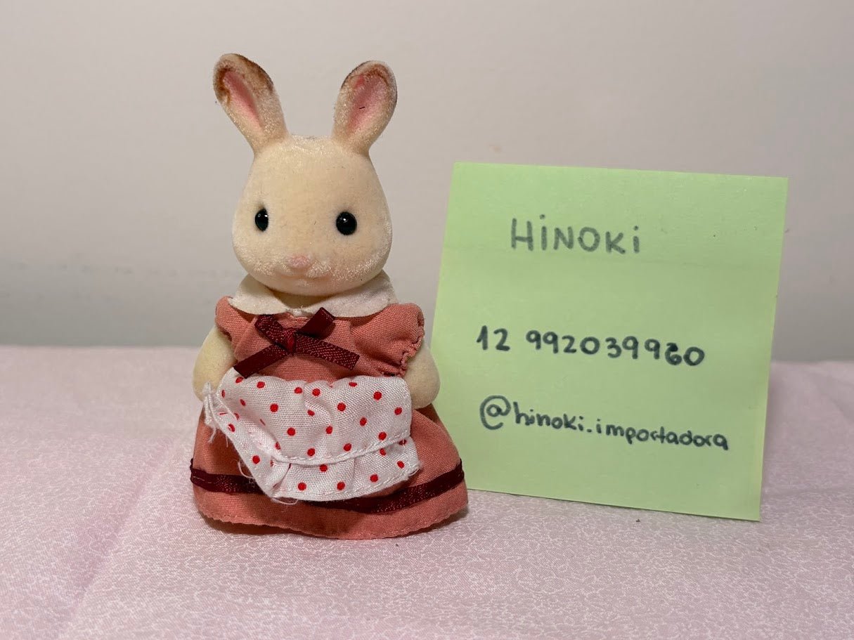 Sylvanian Families Coelho Chocolate Mae - Colecionavel - Hinoki